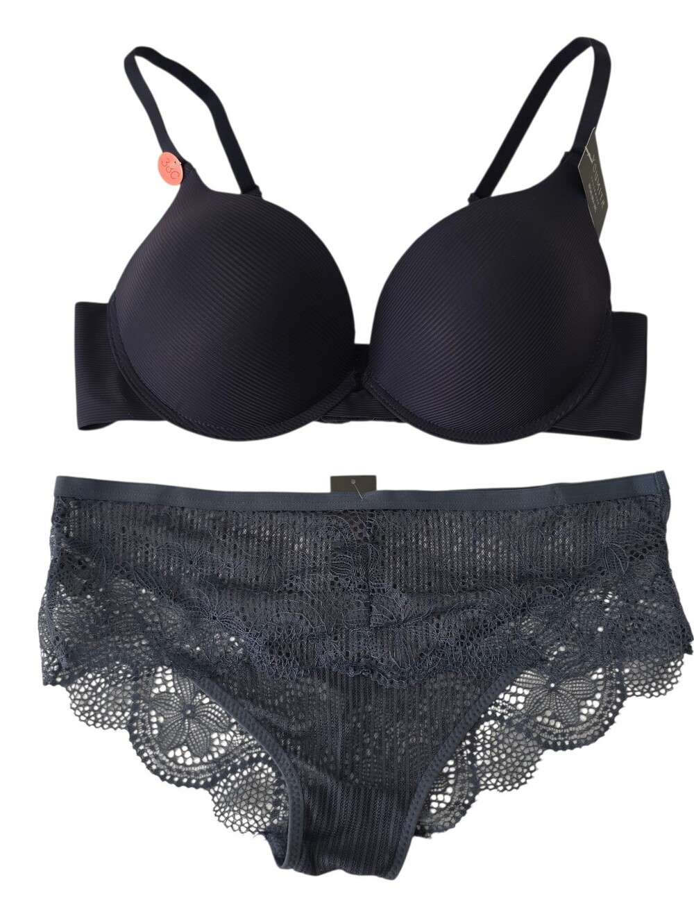 38C/XL Push Up Bra And Panty Set